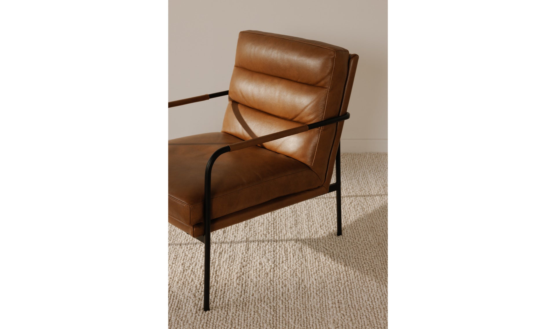 Melina Armchair Chestnut Brown