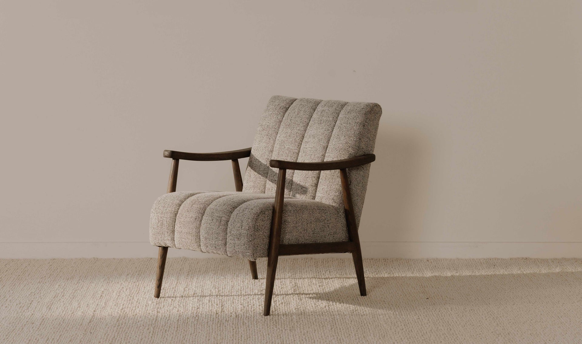 Astris Accent Chair - Pebbled Grey