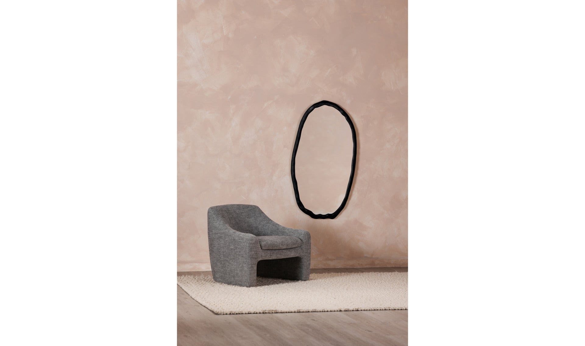 Forge Oval Mirror