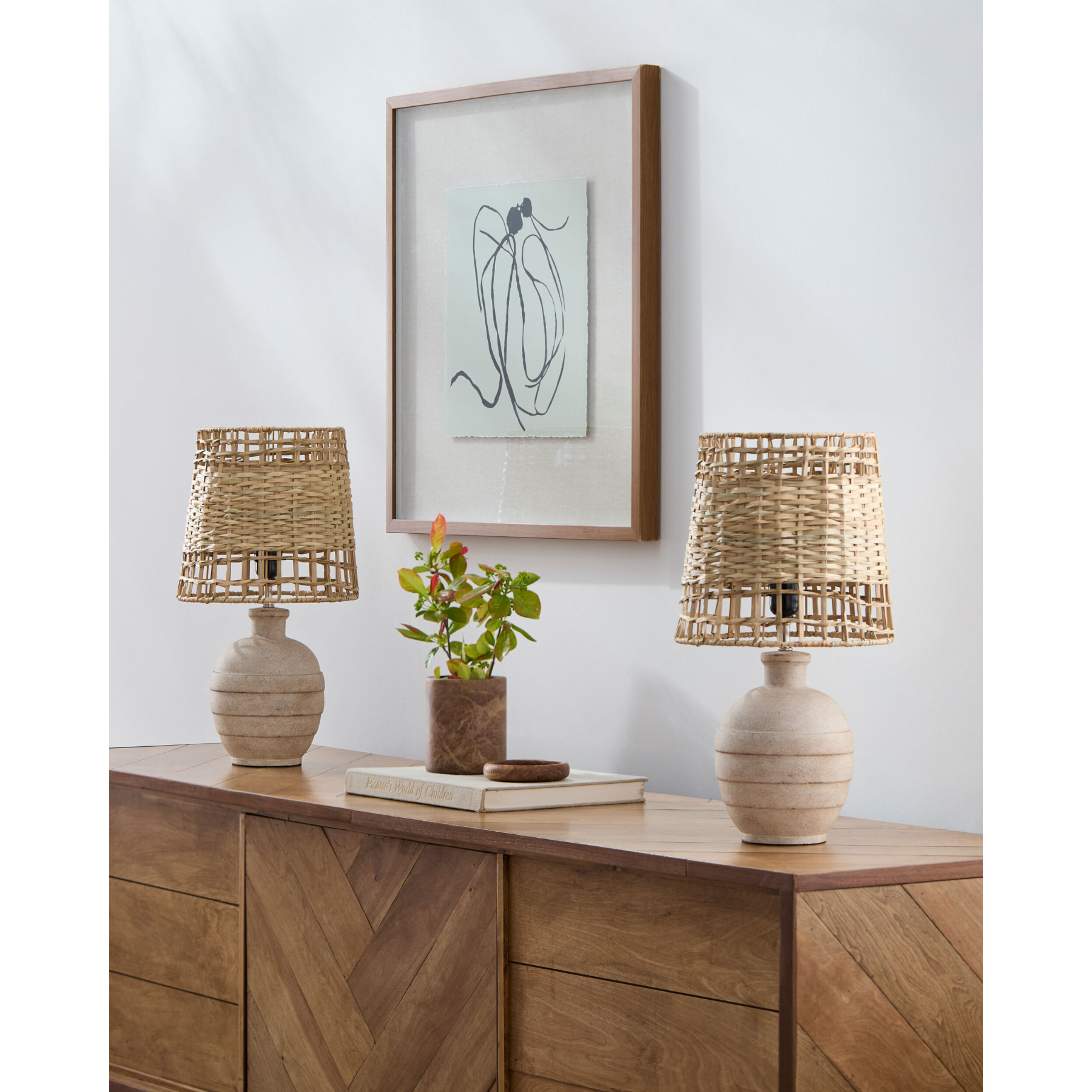 Nightbloom Accent Table Lamp - Set of Two