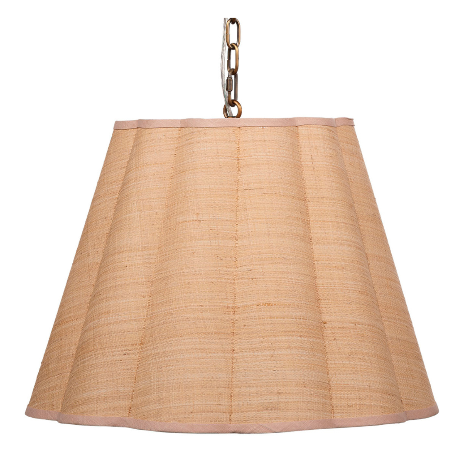 Scalloped Hanging Pendant