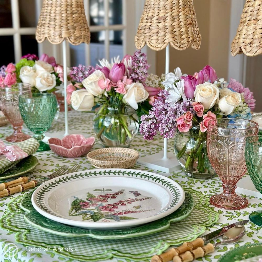 Bettina Placemat - Light Green Gingham (Set of 4)