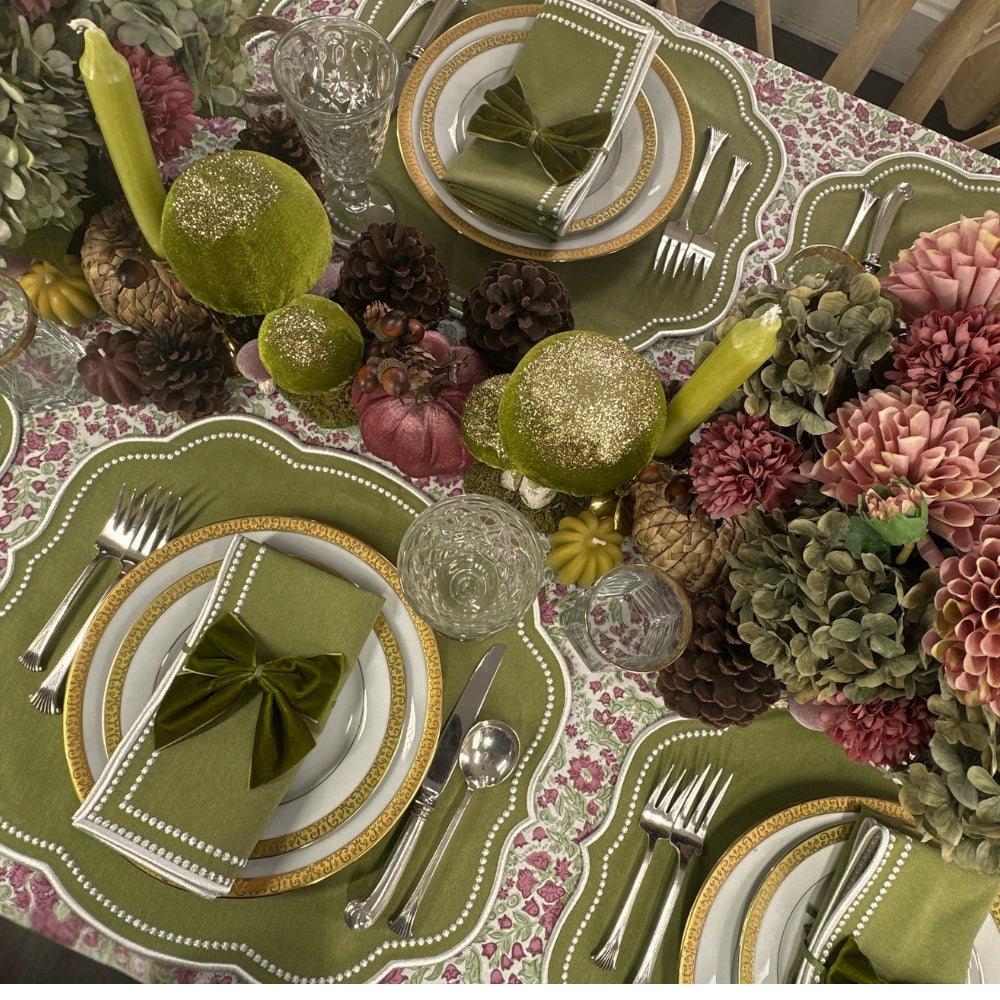 Charlotte Placemat - Sage (Set of 4)