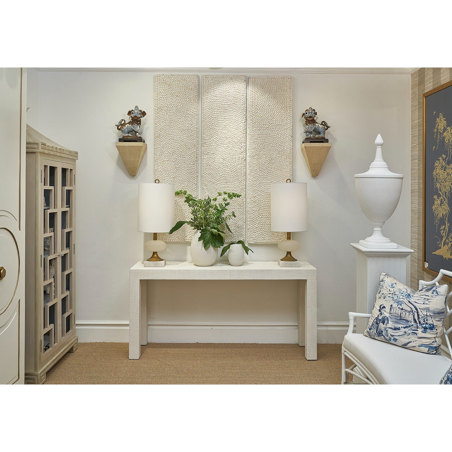 Sanibel Console Table - White