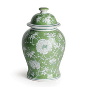 Julie Lotus Lidded Ginger Jar