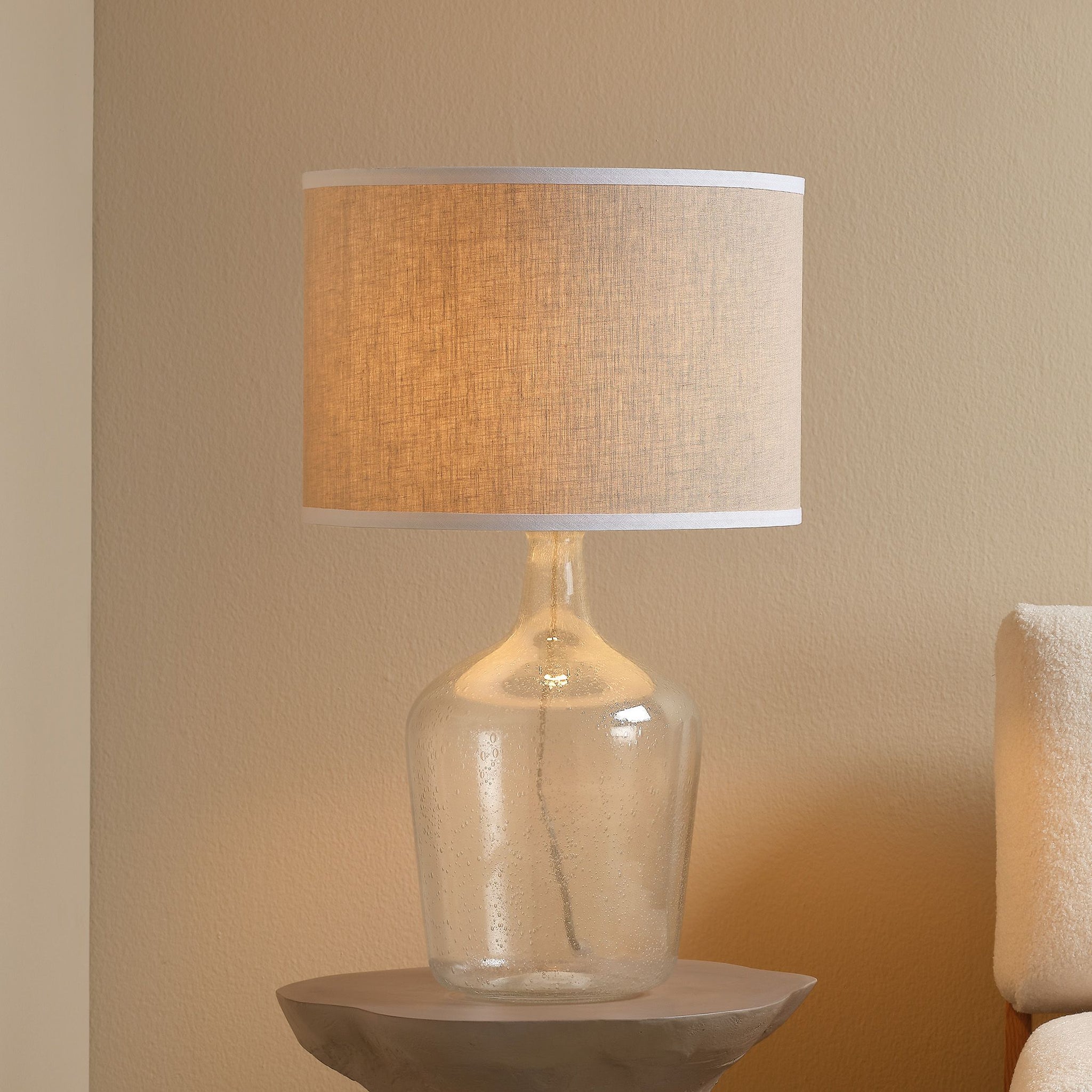 Plum Jar Table Lamp