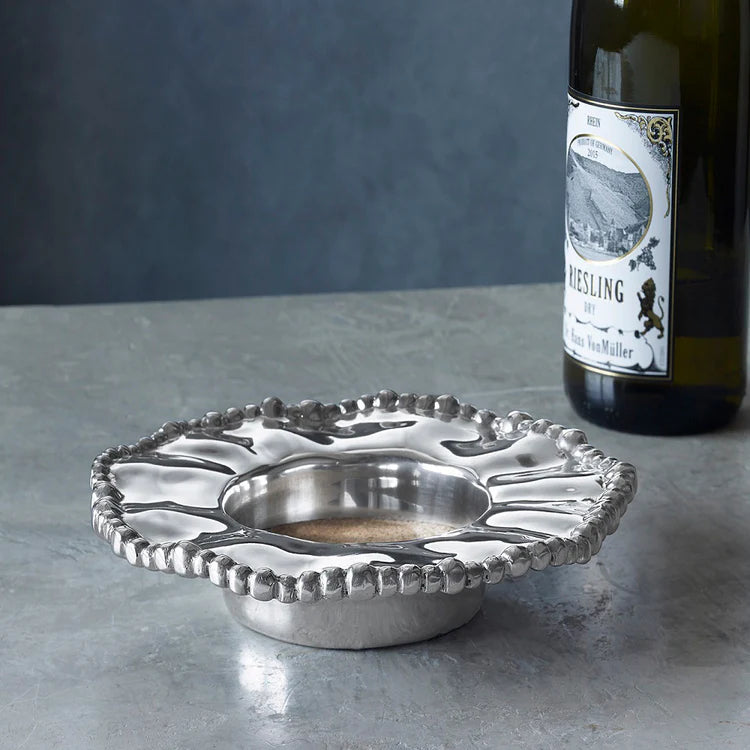 GIFTABLES Organic Pearl Wine Coaster