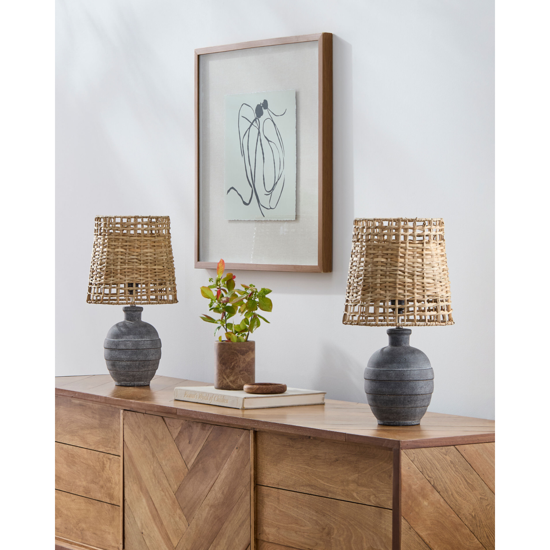 Nightbloom Accent Table Lamp - Set of Two