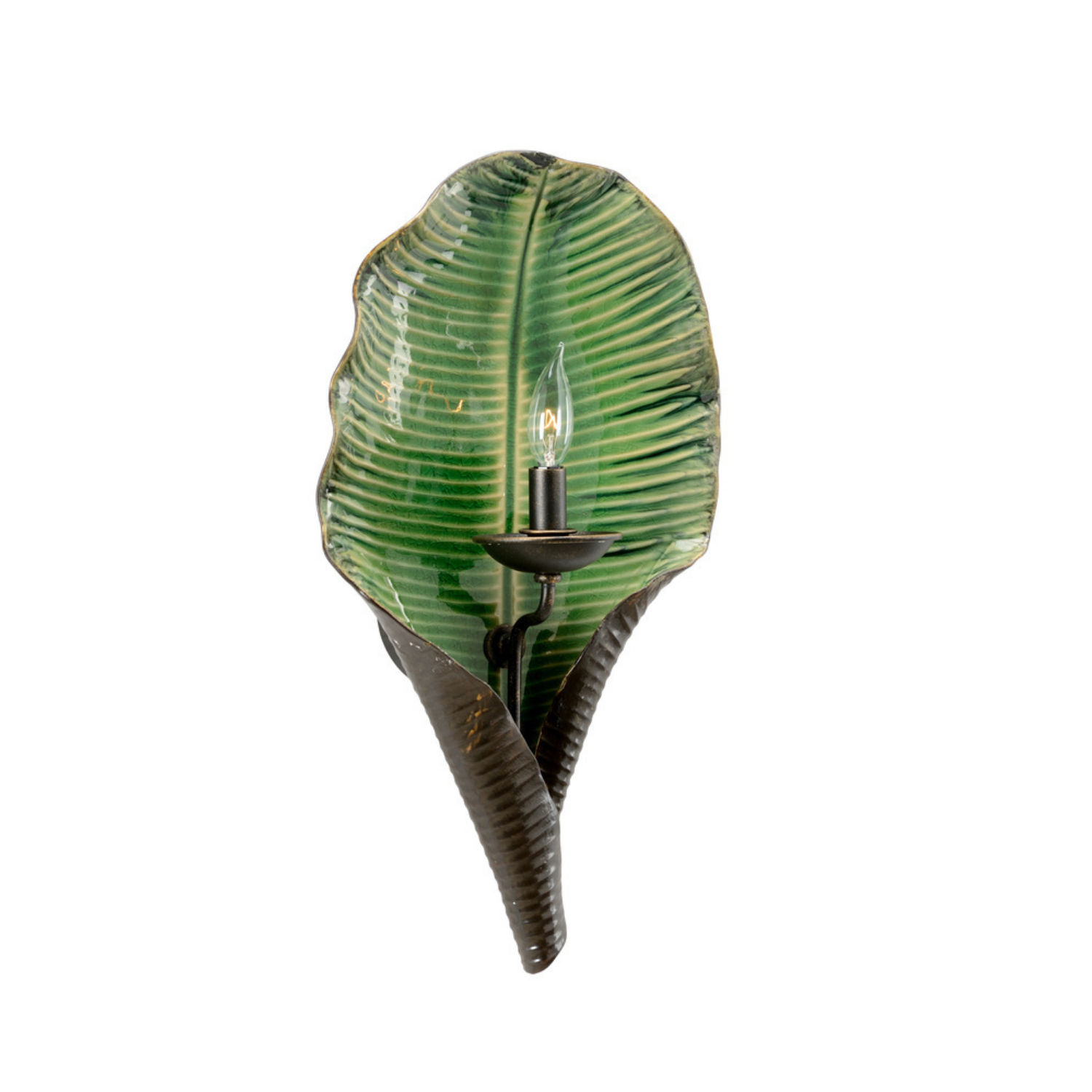 Palm Leaf Sconce