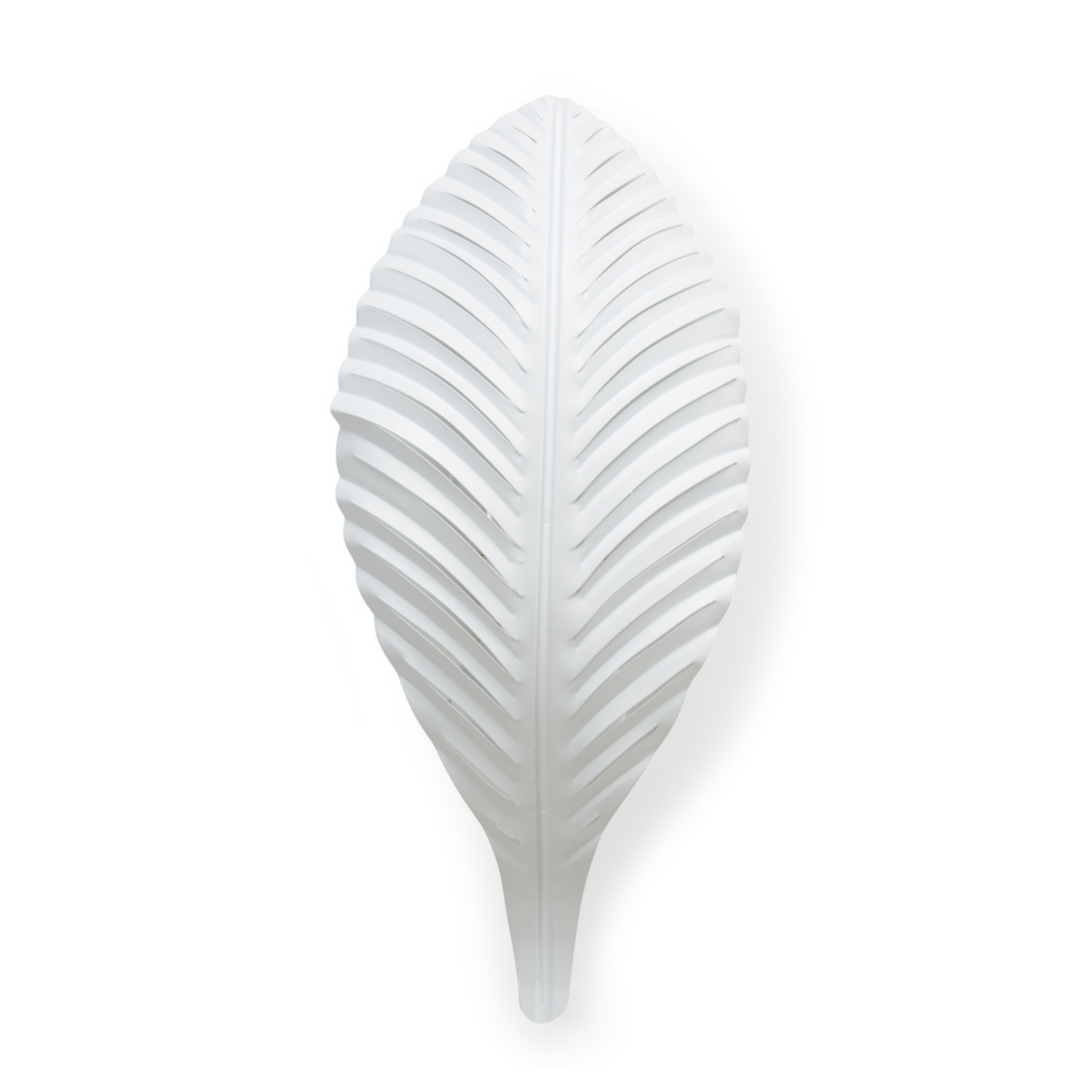 Palm Sconce - White