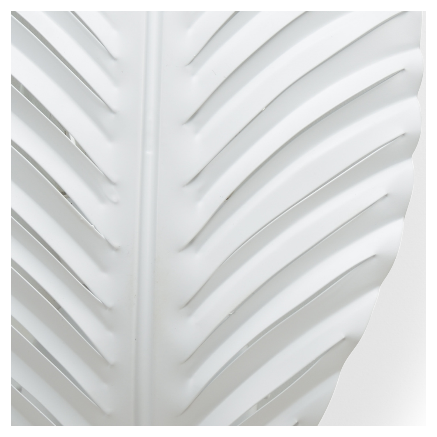 Palm Sconce - White