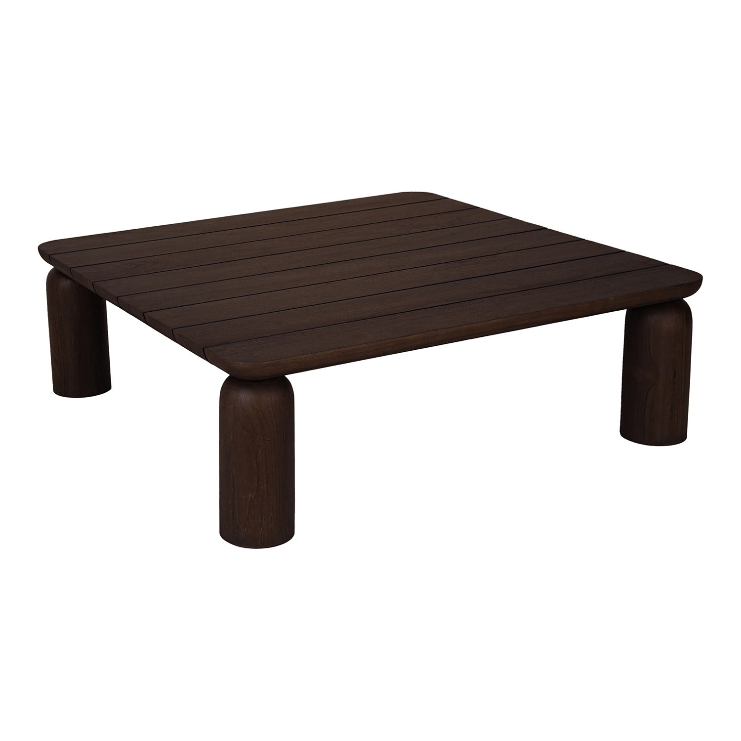 Milena Outdoor Coffee Table Brown