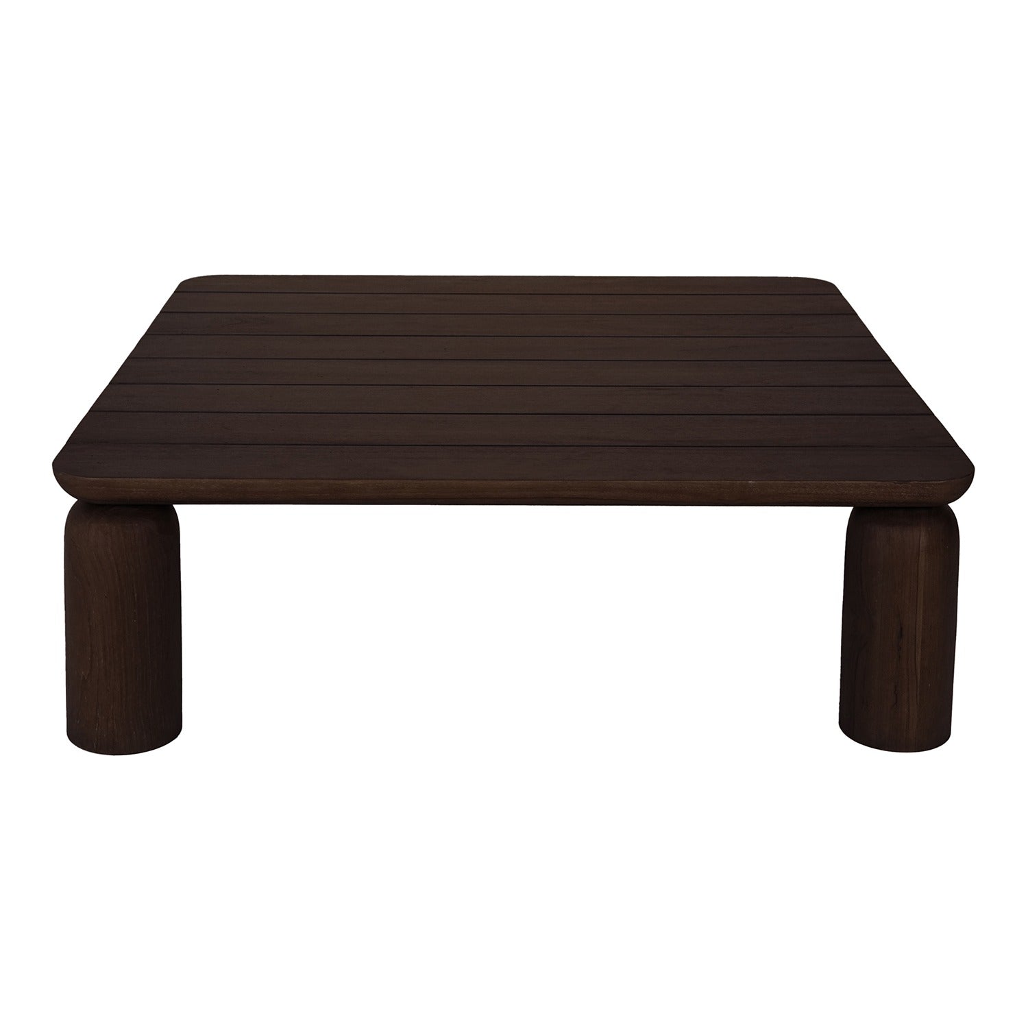 Milena Outdoor Coffee Table Brown