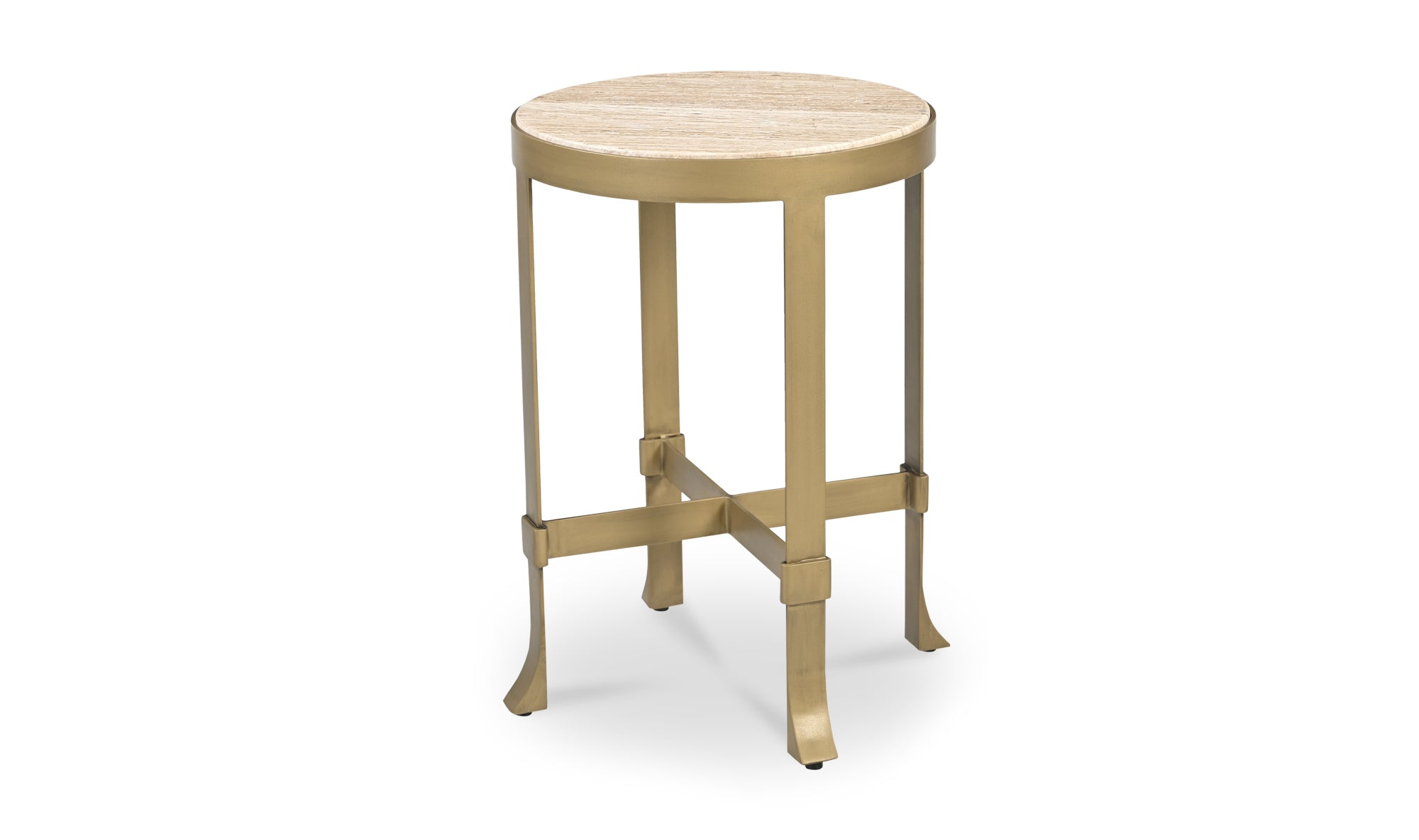 Elijah Side Table Travertine
