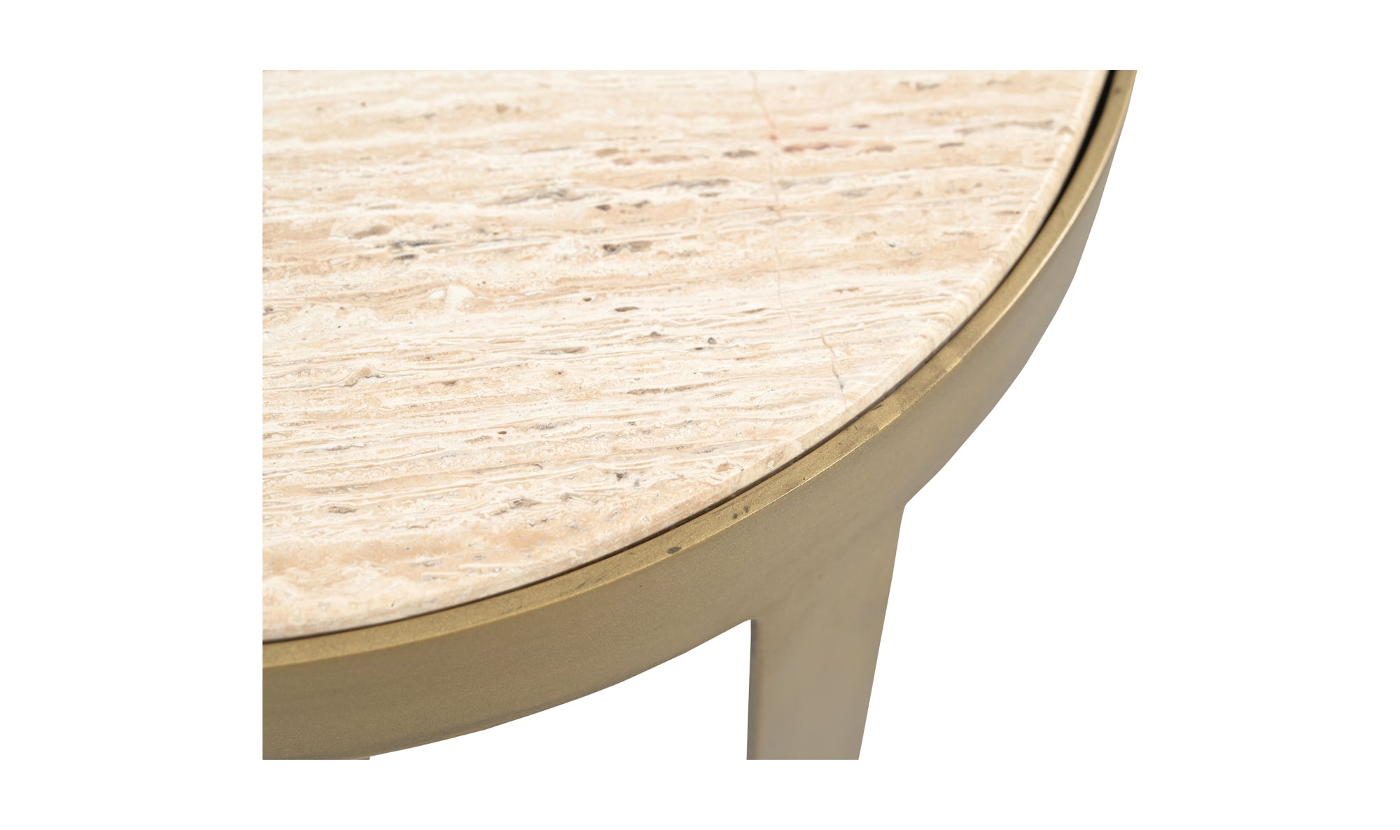 Elijah Side Table Travertine
