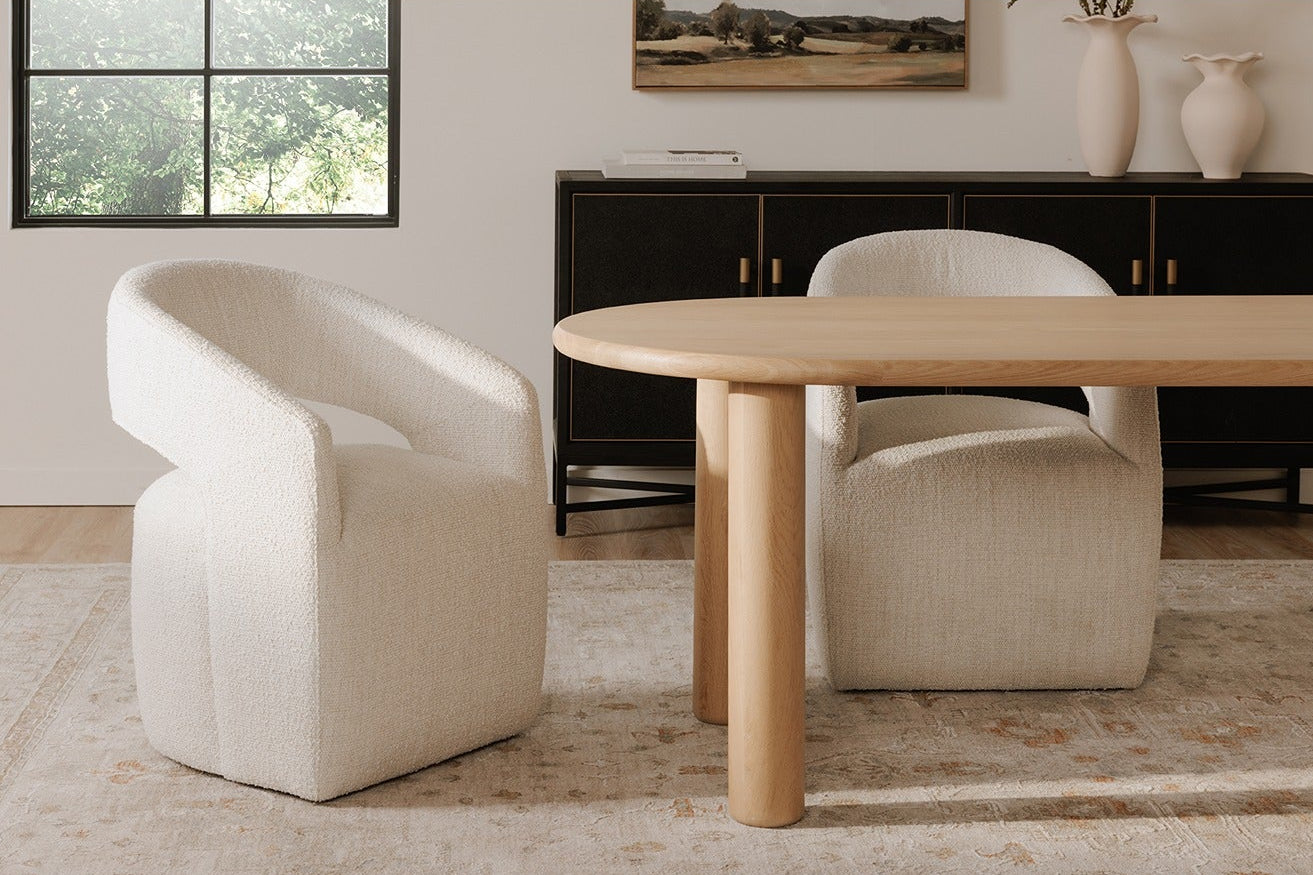 Bern Rolling Dining Chair