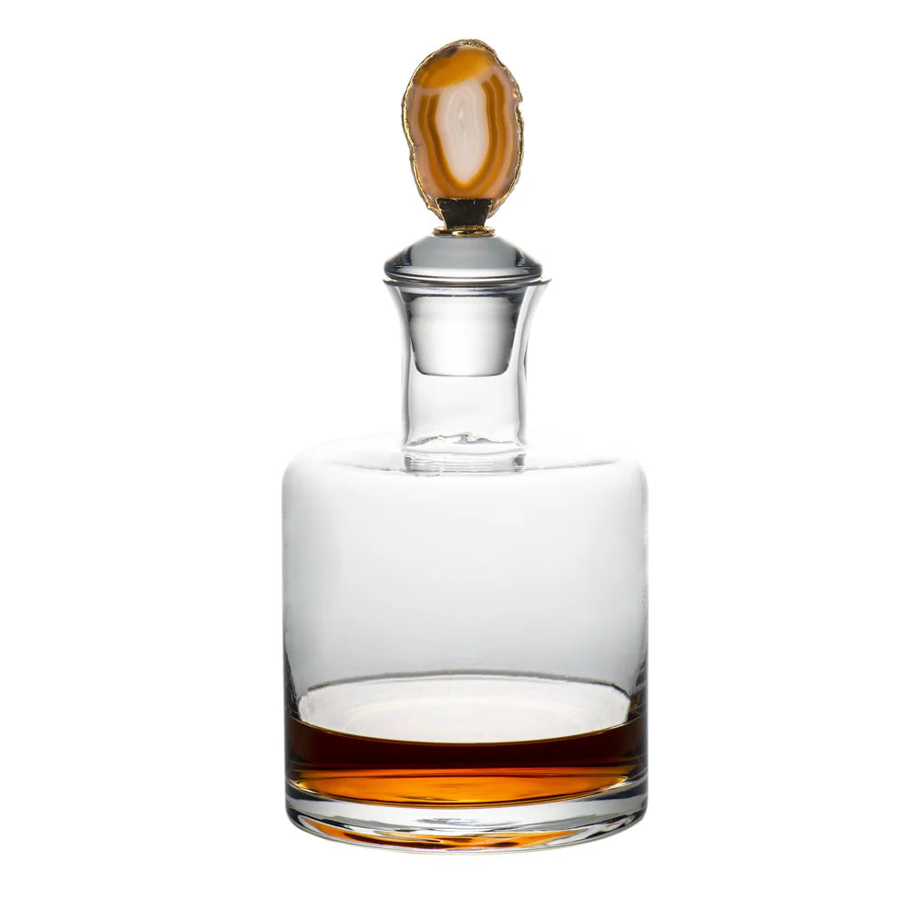 Brown Agate Decanter