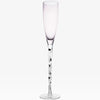 Adriana Champagne Glass, Pink, Set of 4