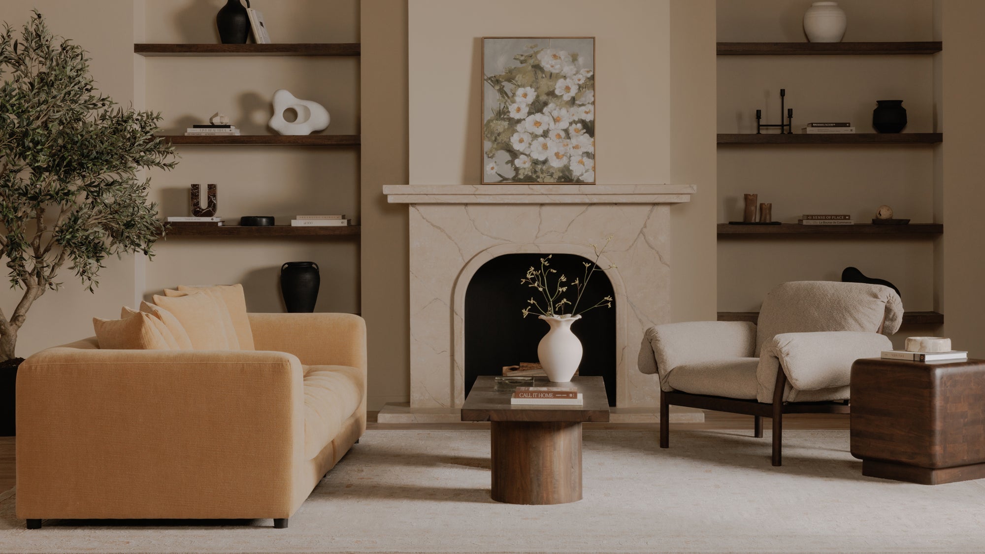 Maverick Side Table Dark Brown