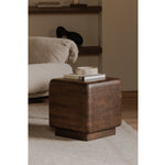 Maverick Side Table Dark Brown