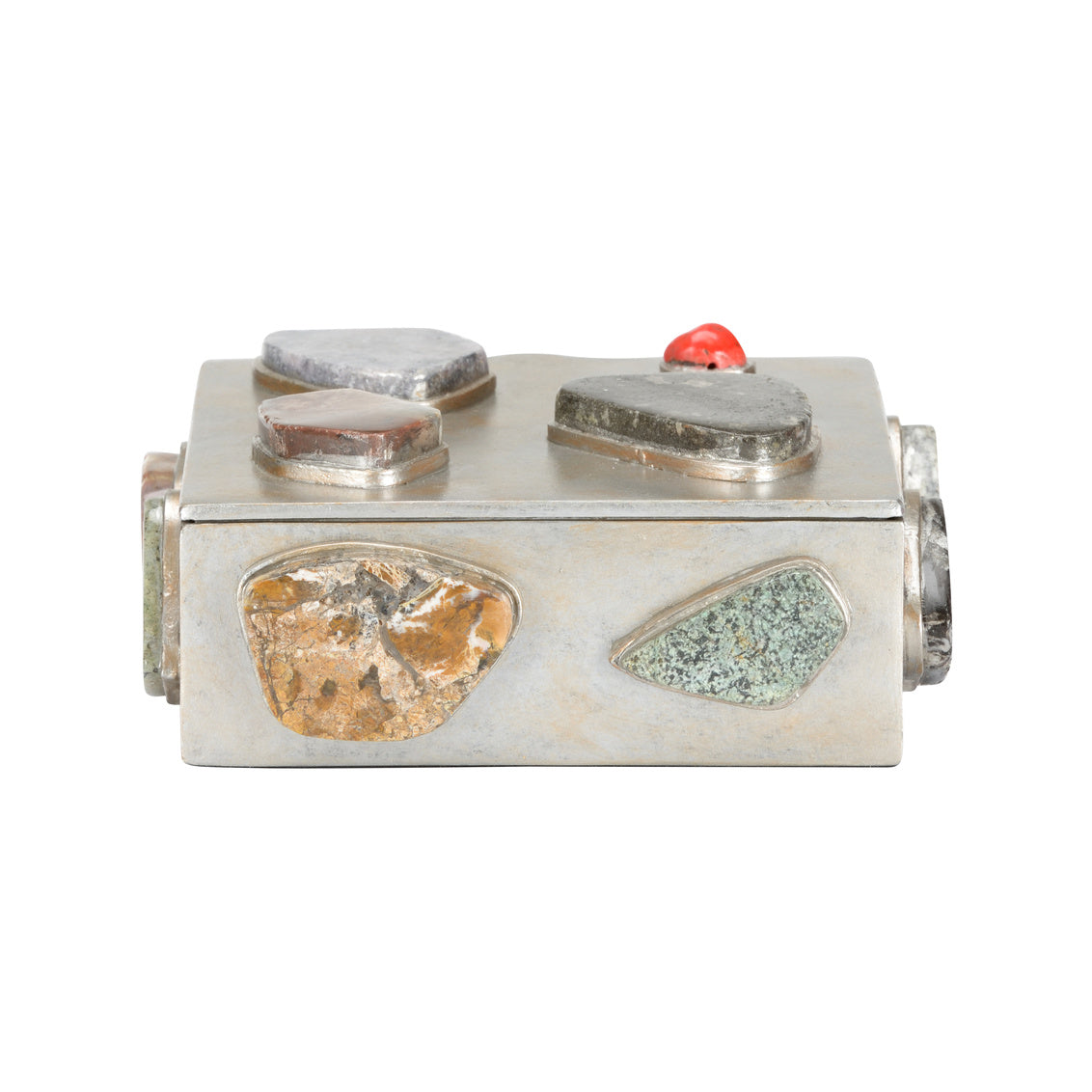 Caribbean Gold Jewelry Box - Square