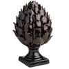Ceramic Artichoke in Brown