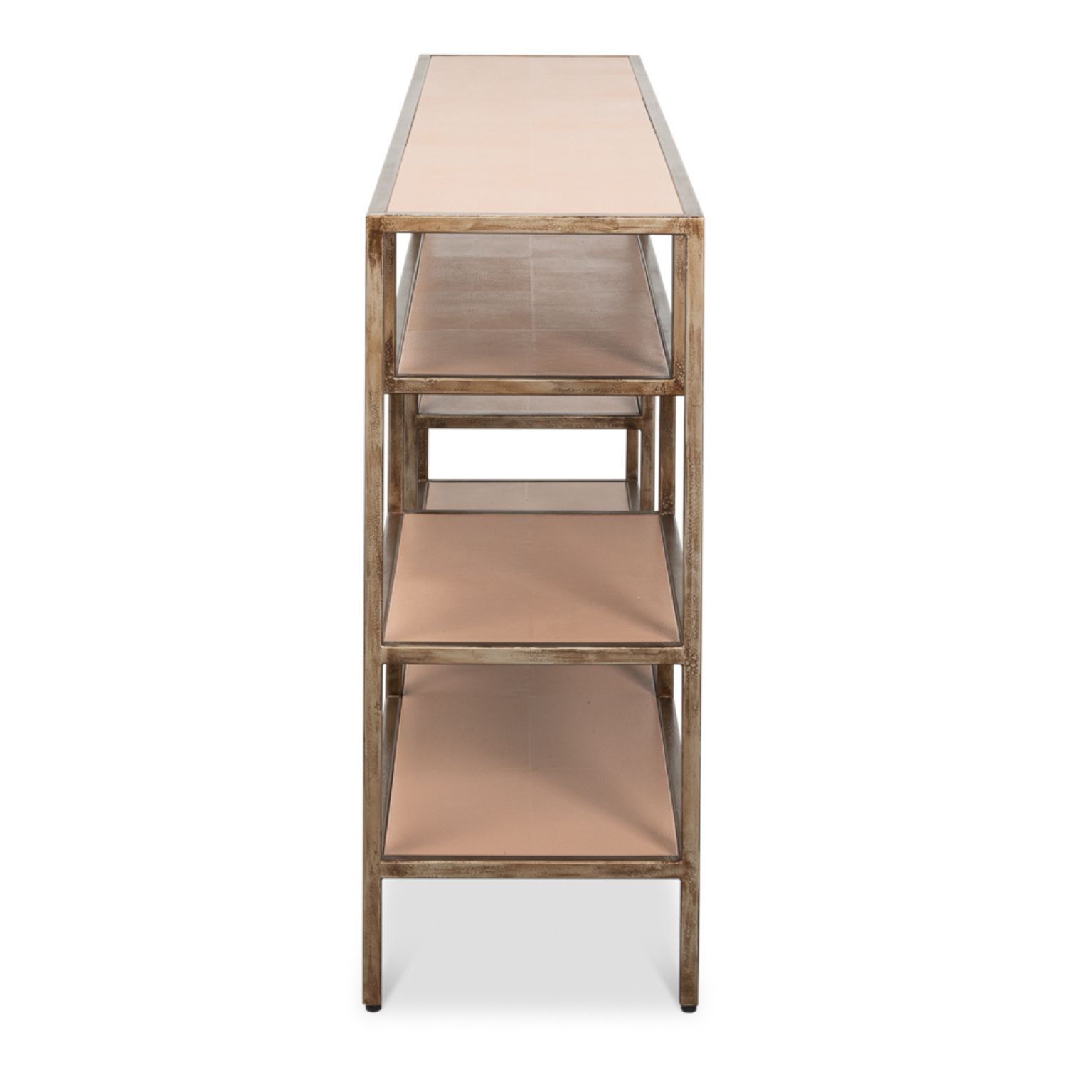 Cullum Shagreen Console, Mushroom