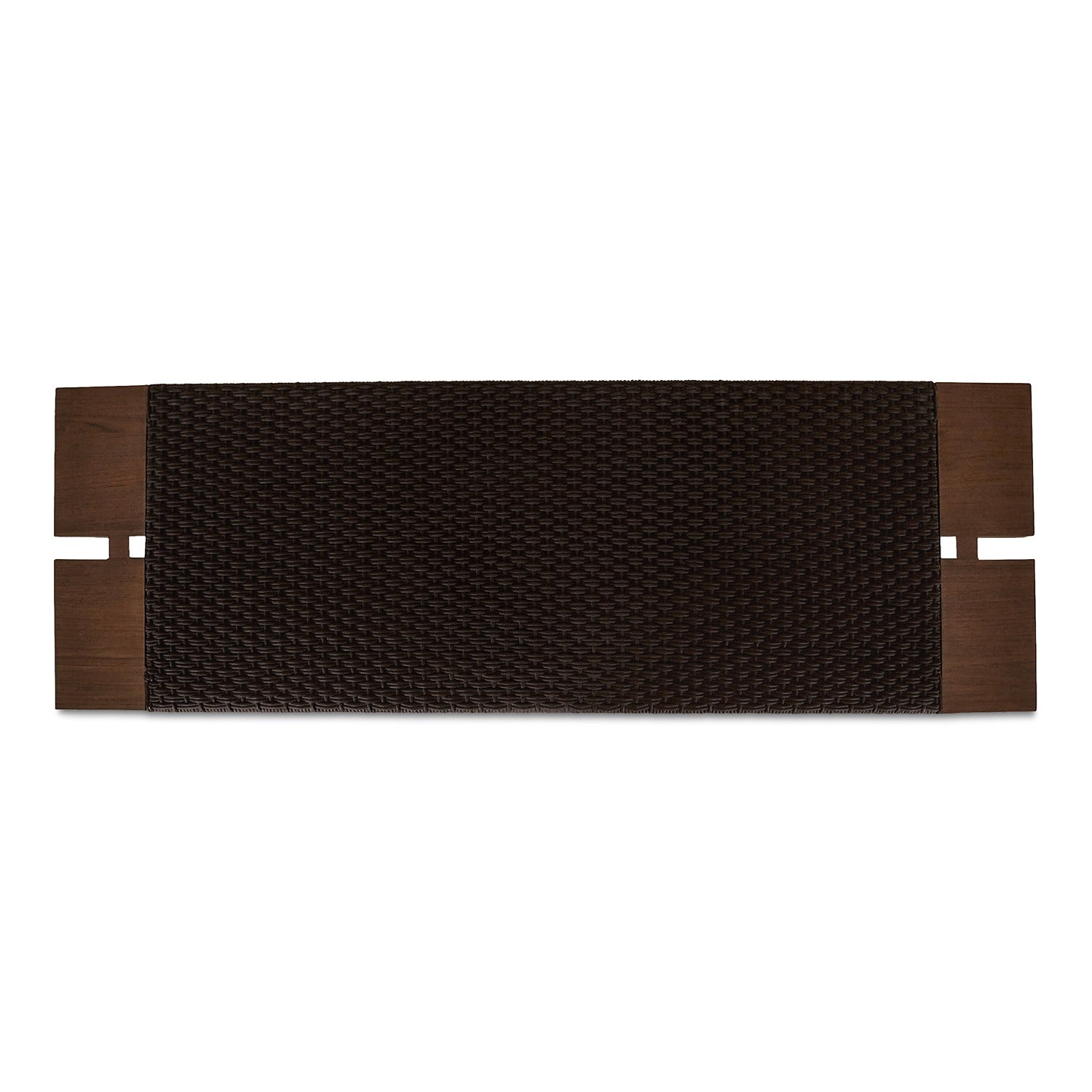 Emma Outdoor Bench Dark Brown