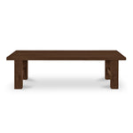 Arthur Outdoor Dining Bench Brown