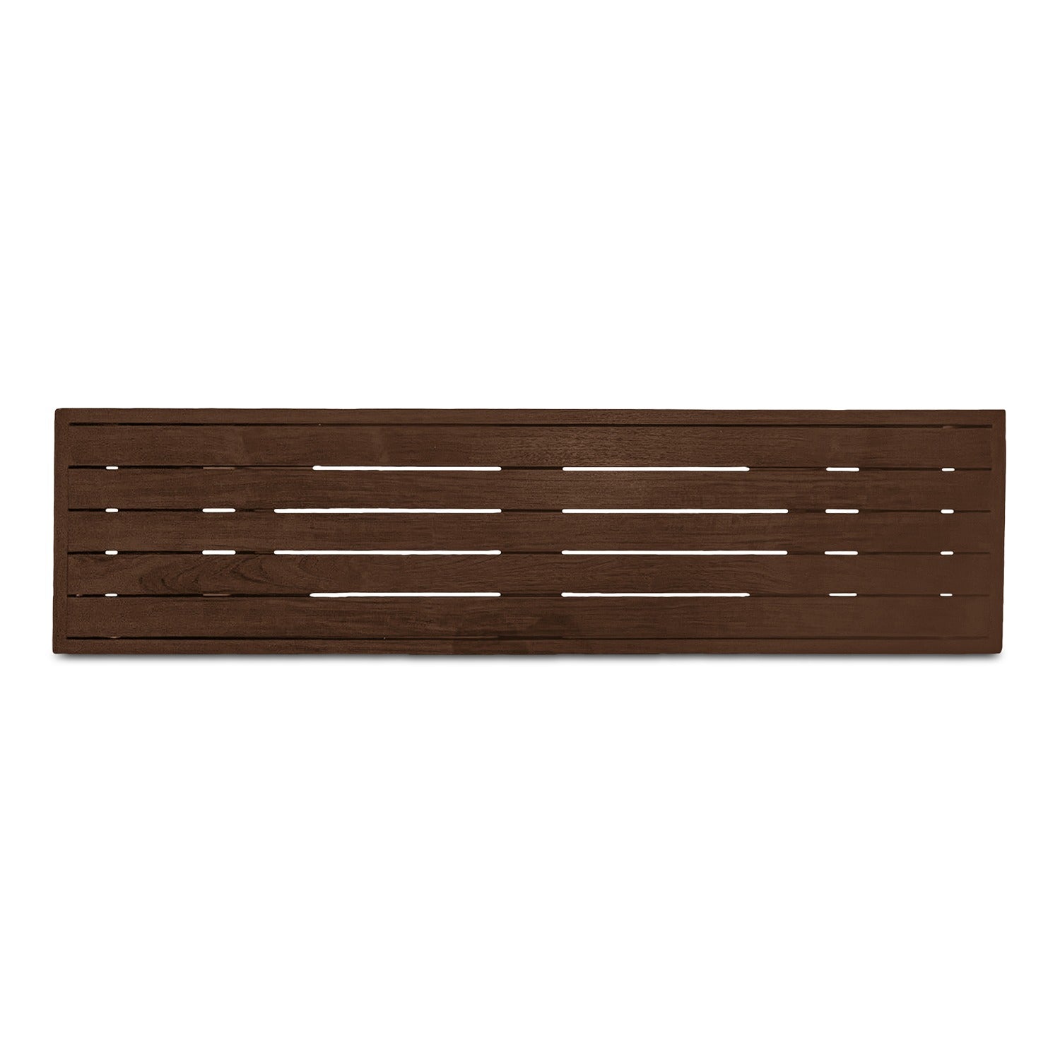Arthur Outdoor Dining Bench Brown