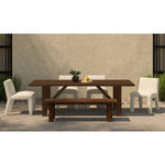 Arthur Outdoor Dining Table Brown