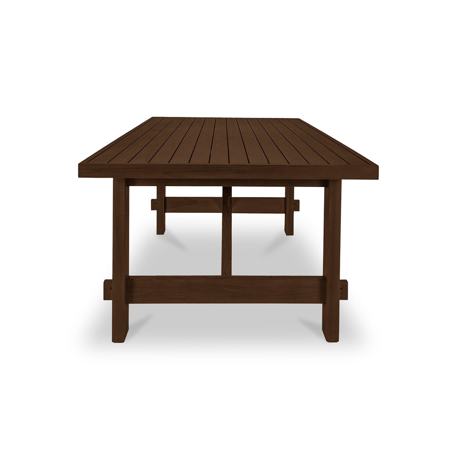 Arthur Outdoor Dining Table Brown