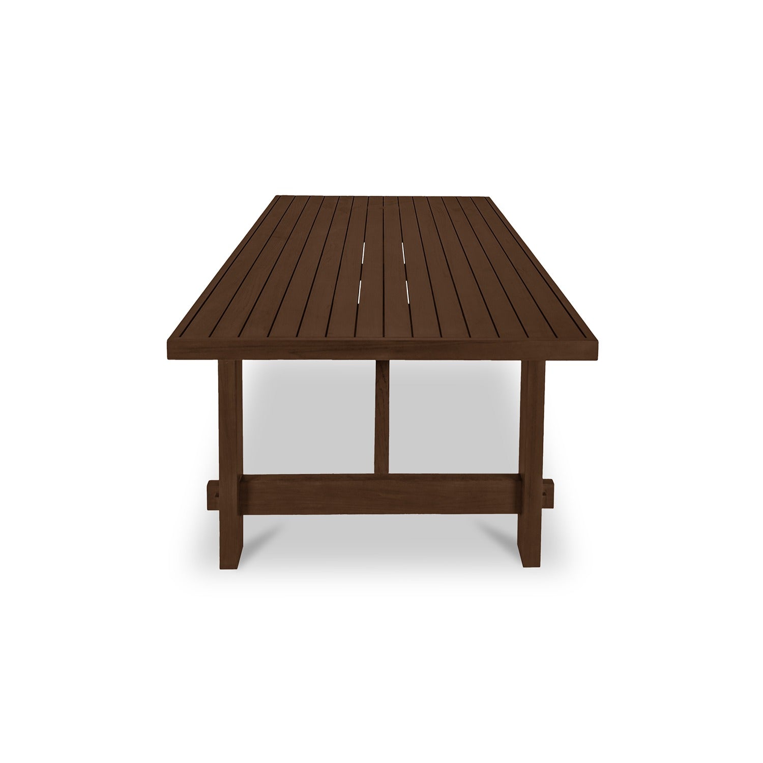 Arthur Outdoor Dining Table Brown