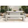 Talon Outdoor Stool White Terrazzo