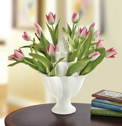 TULIPIERE ARTICHOKE WHITE