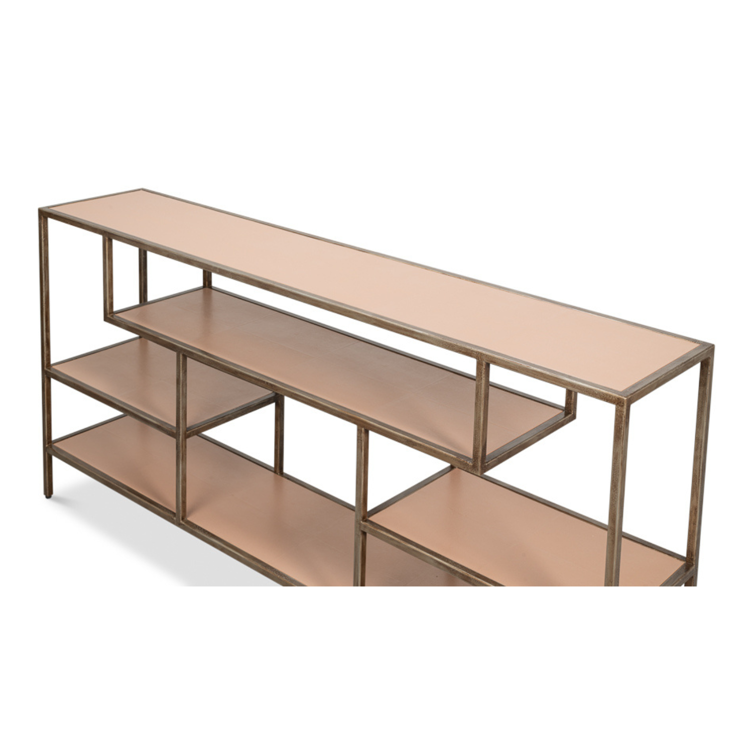 Cullum Shagreen Console, Mushroom