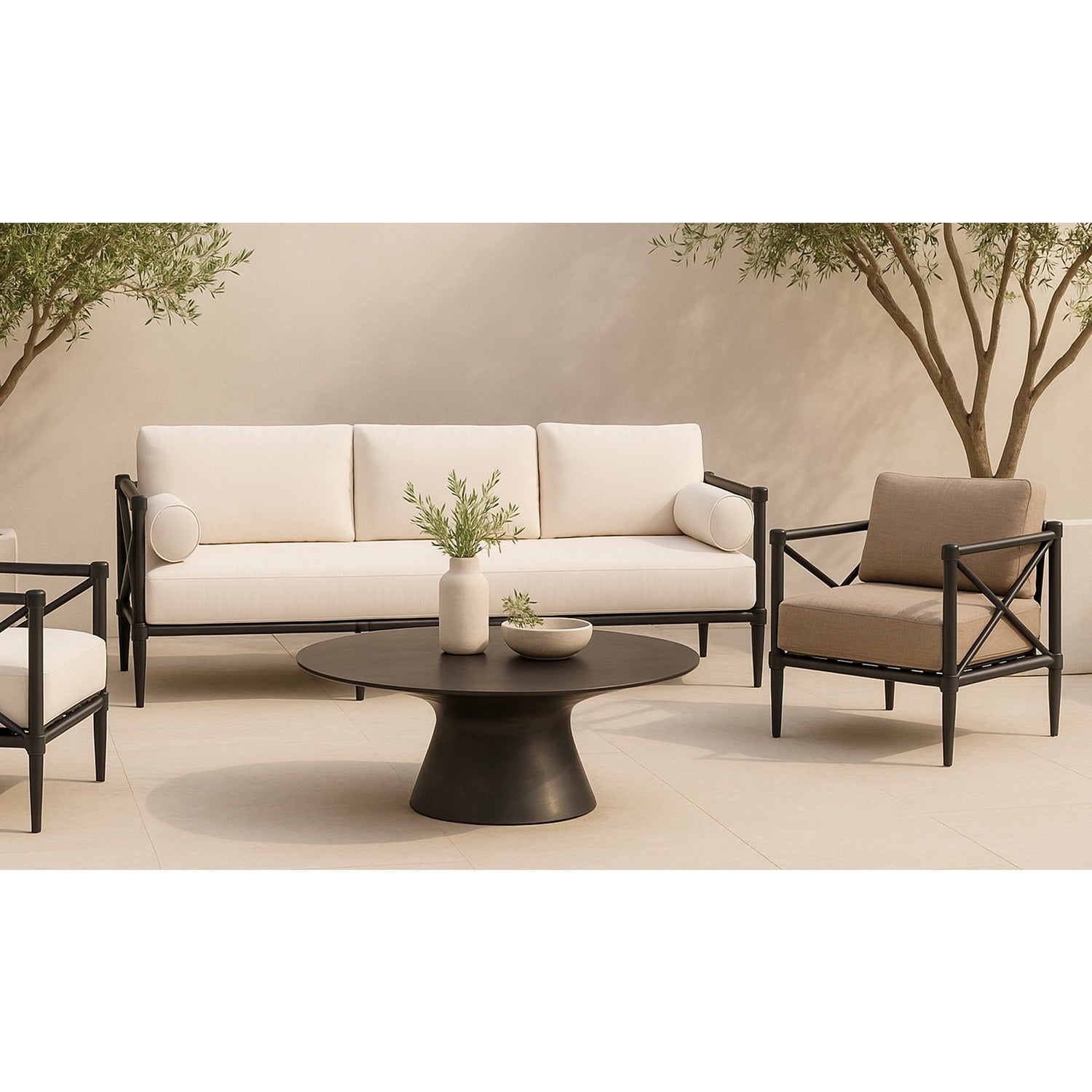 Sven Outdoor Coffee Table Deep Bronze