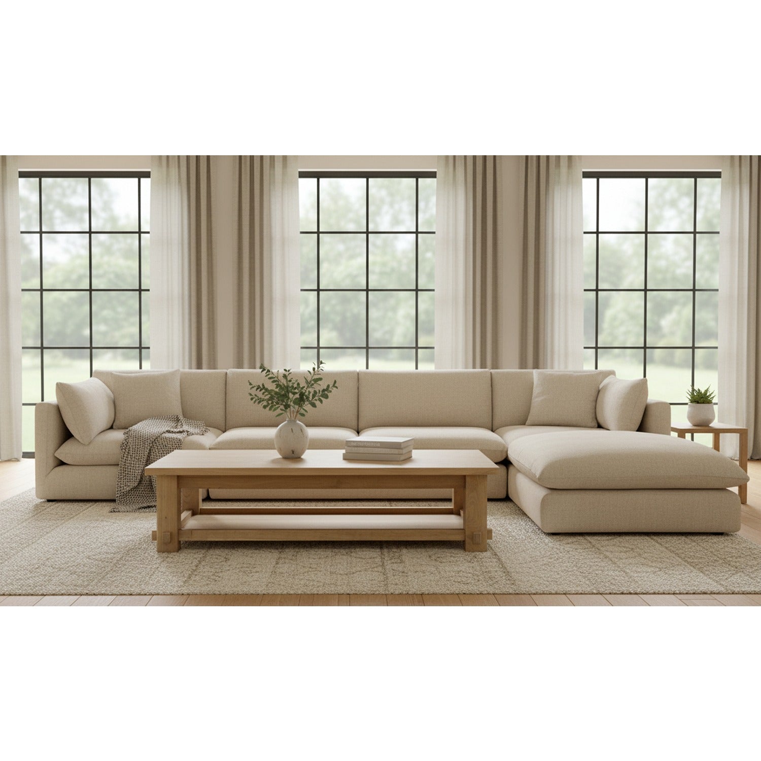 Paisley Coffee Table Natural