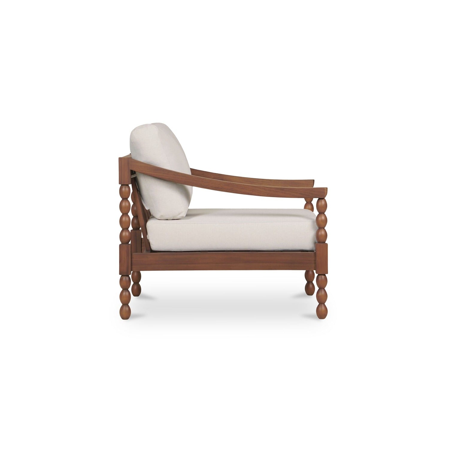 Veronica Outdoor Accent Chair Brown