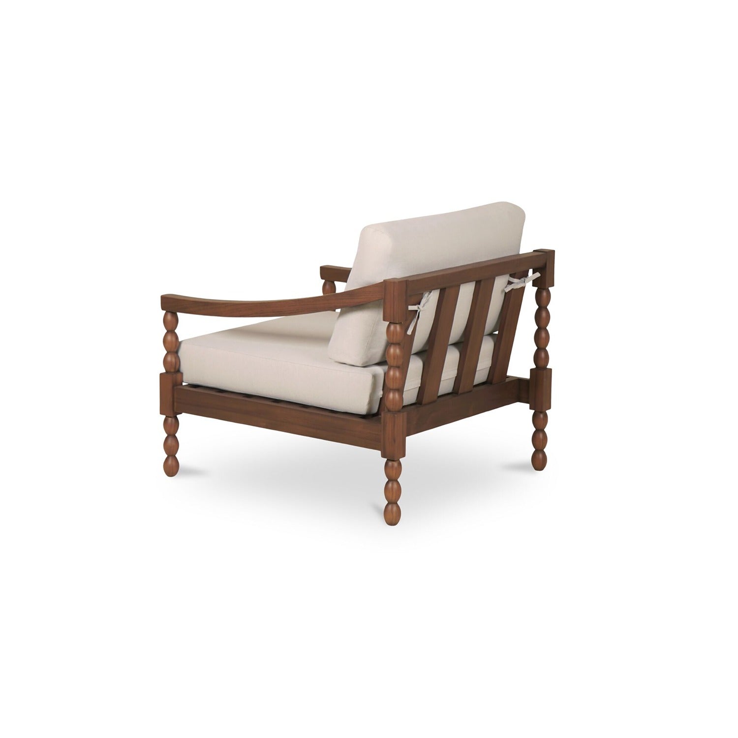 Veronica Outdoor Accent Chair Brown