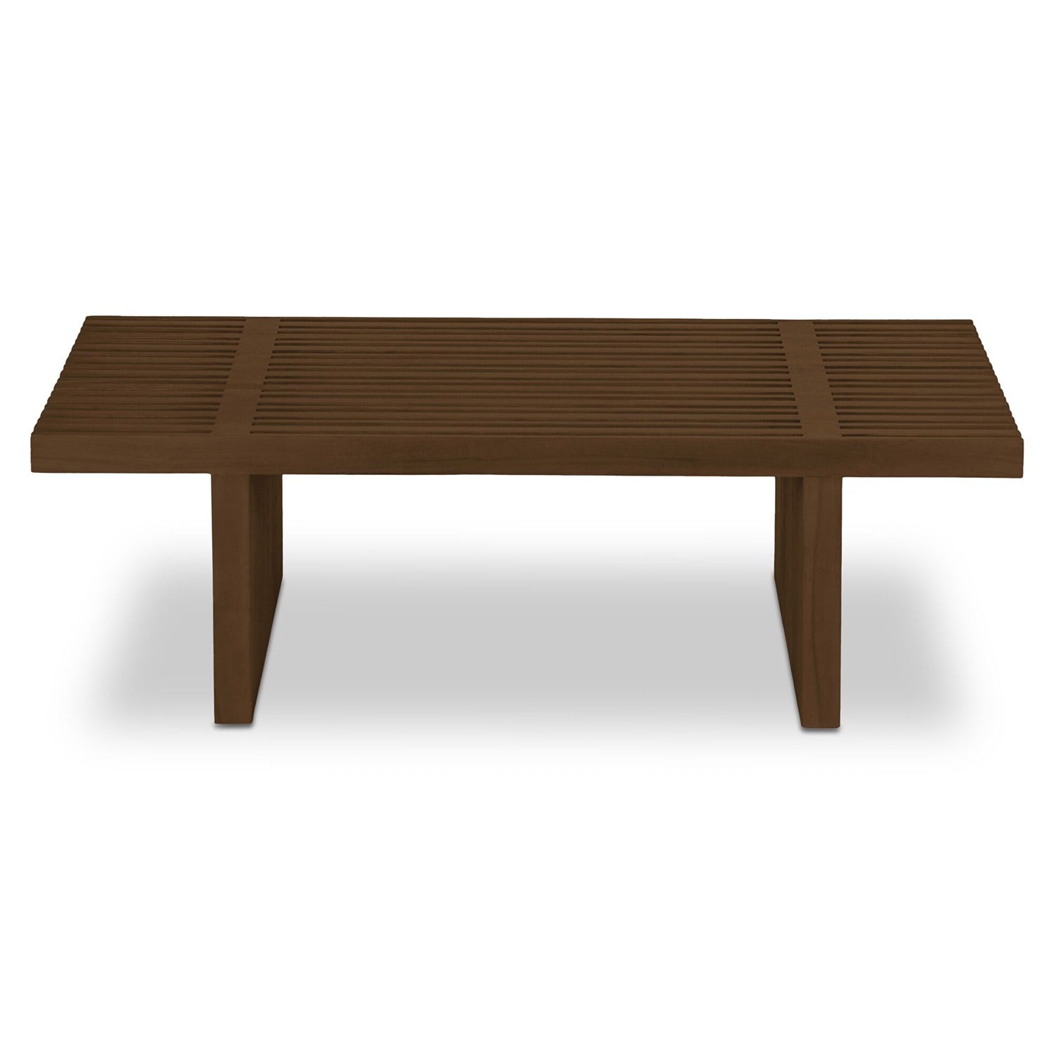 Beatrice Outdoor Coffee Table Brown