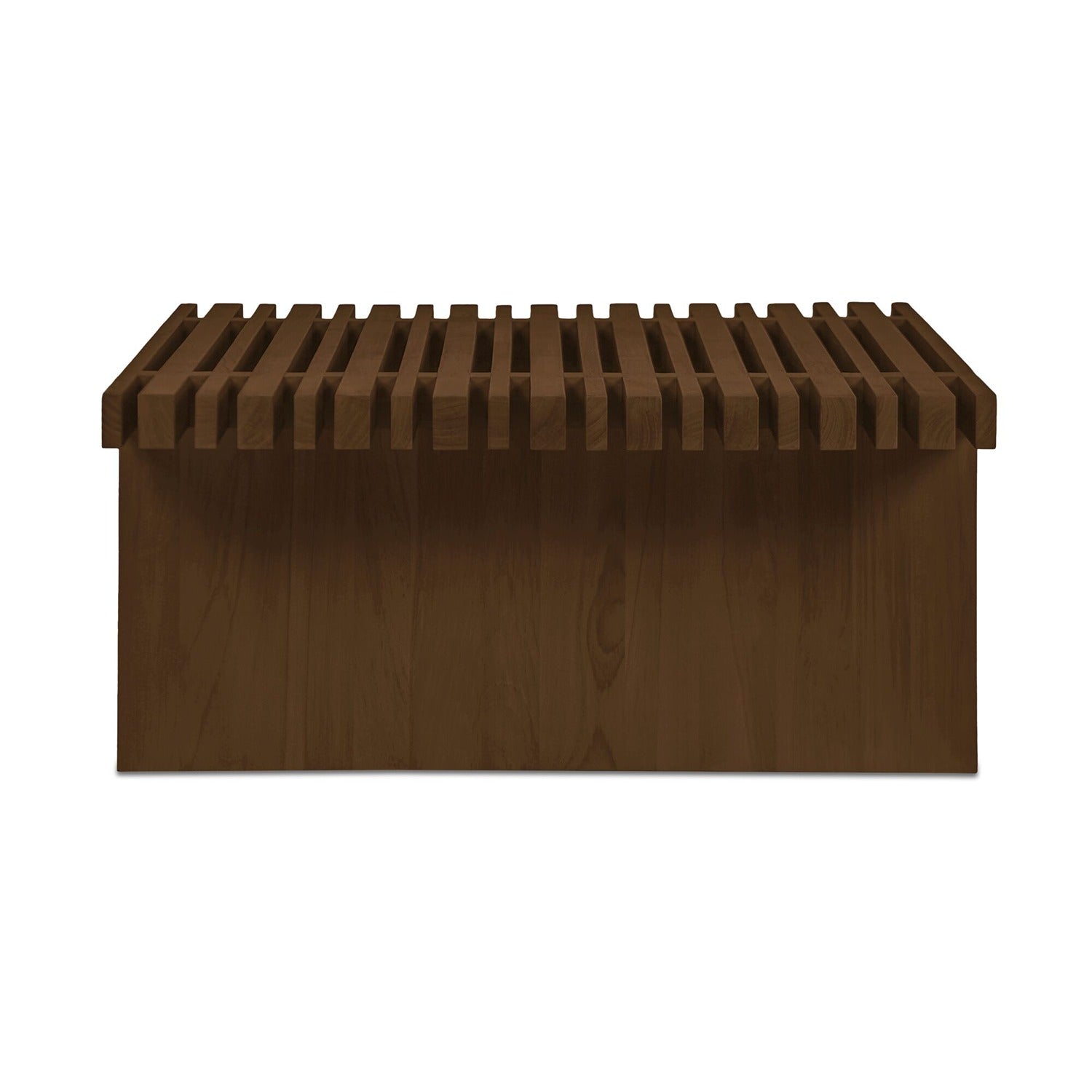 Beatrice Outdoor Coffee Table Brown