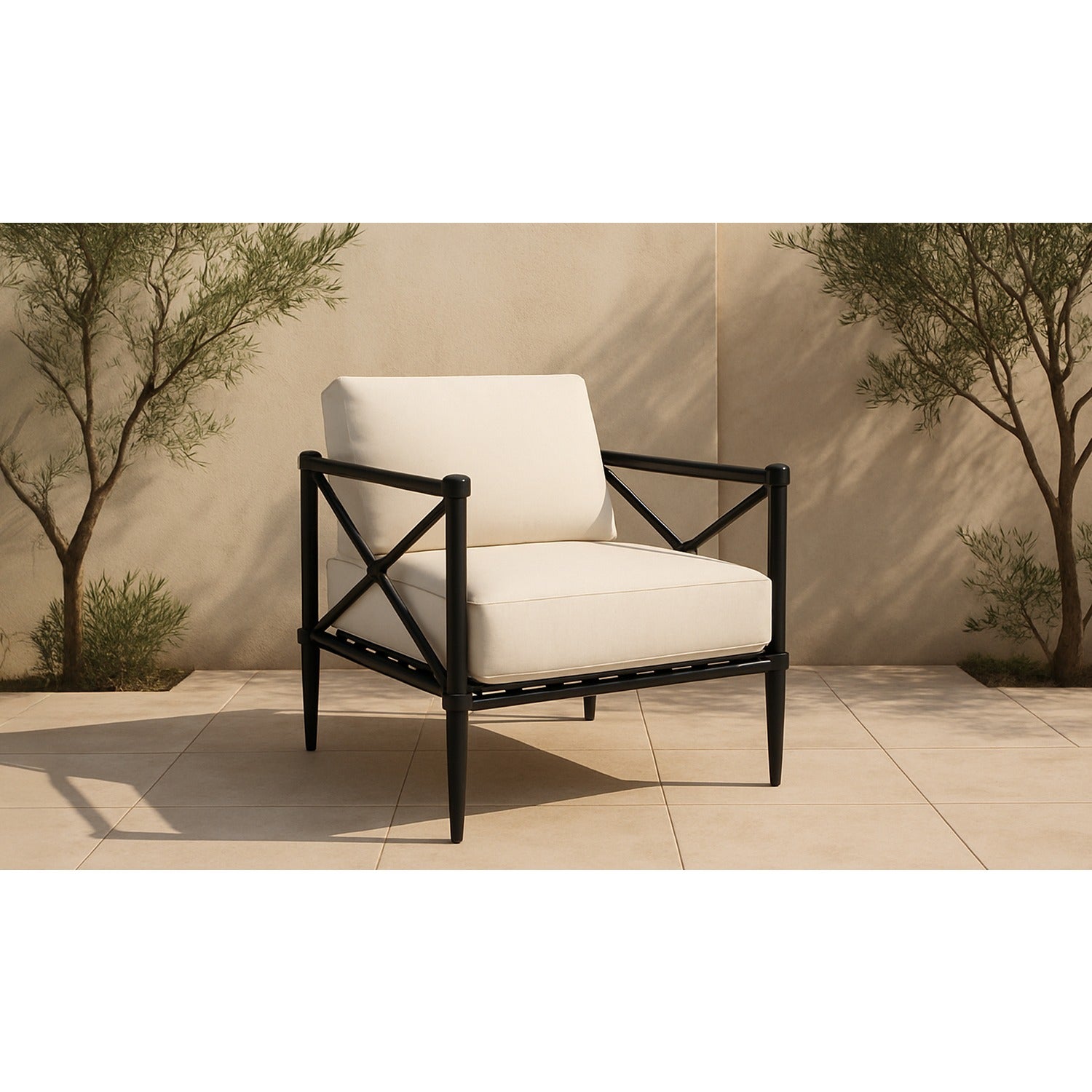 Dmitri Outdoor Accent Chair
