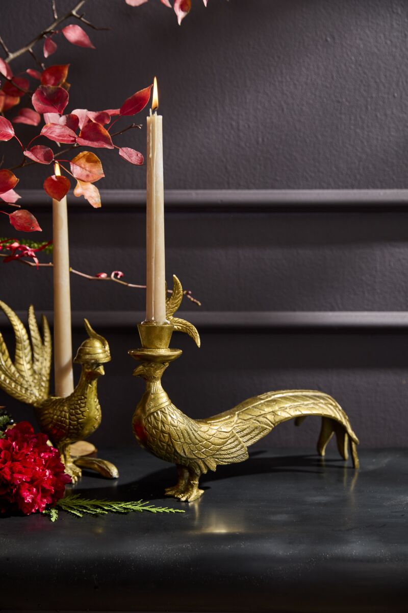 E+E Pheasant Candlestick