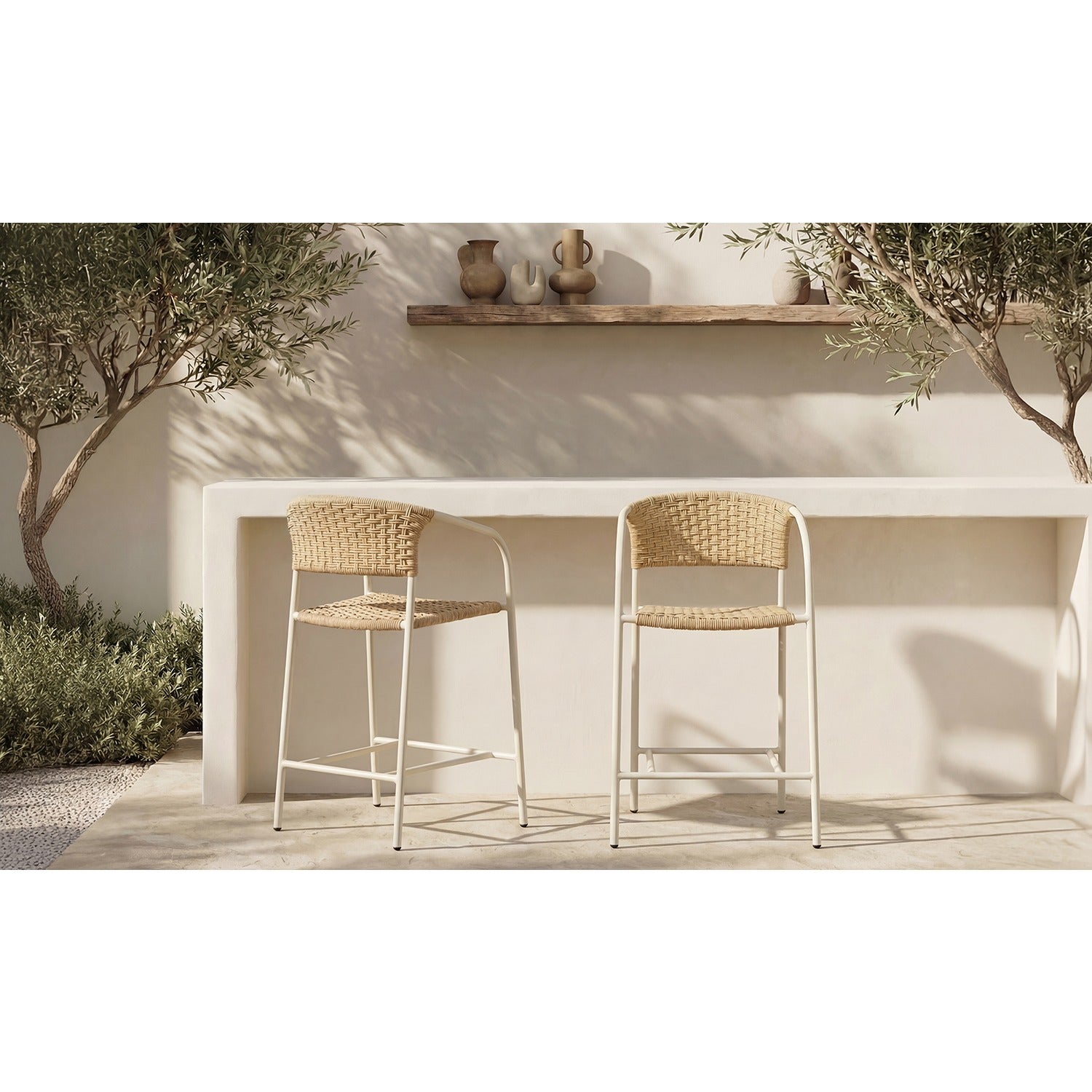 Finley Outdoor Counter Chair