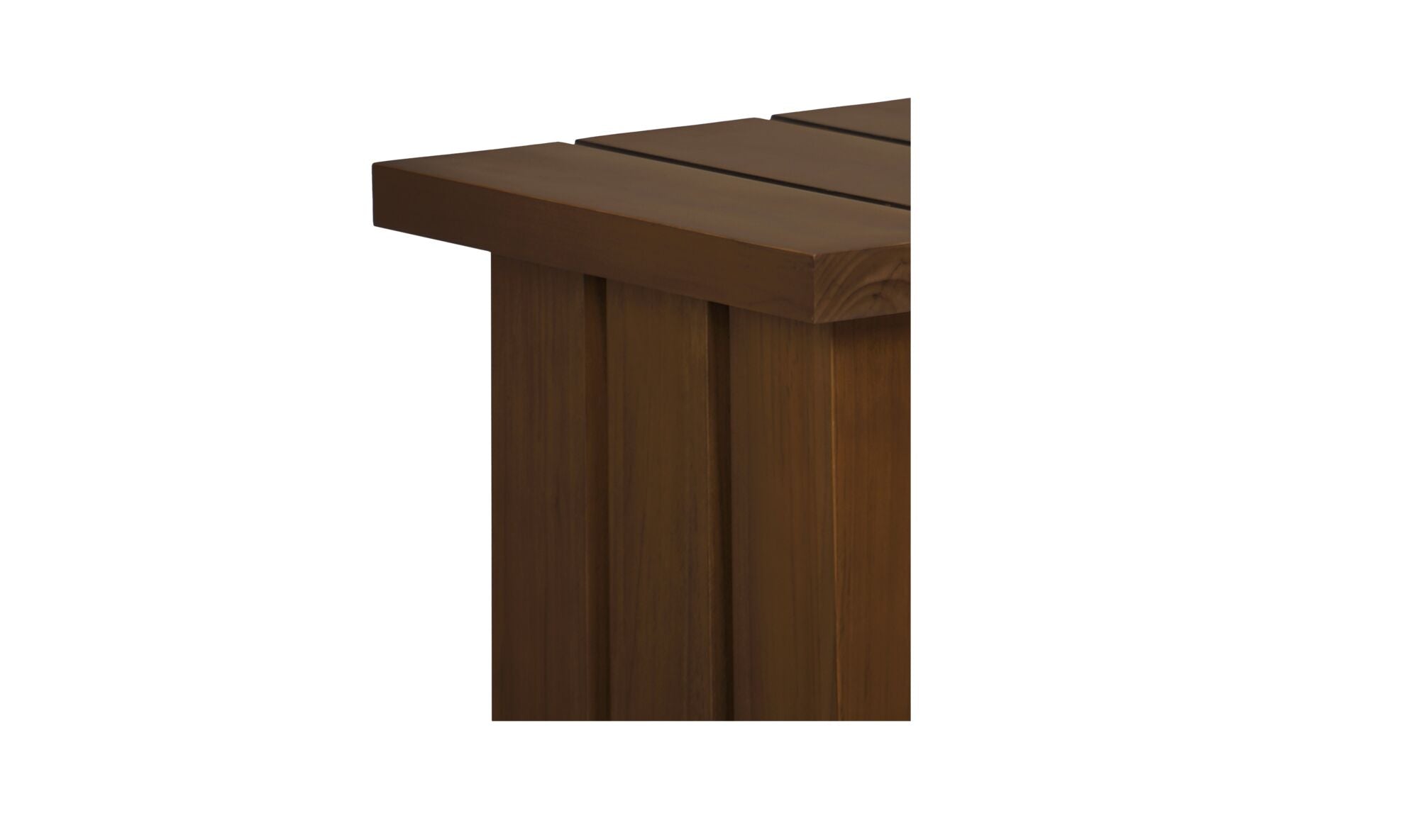 Asher Outdoor Side Table Brown
