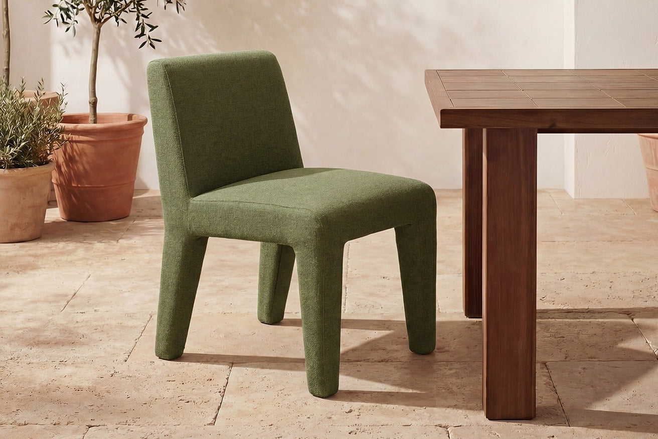 Svetiana Outdoor Dining Chair Green