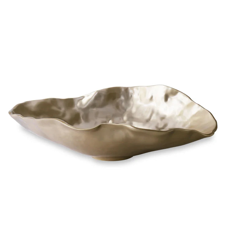 SIERRA MODERN
Maia Large Oval Bowl (Gold)