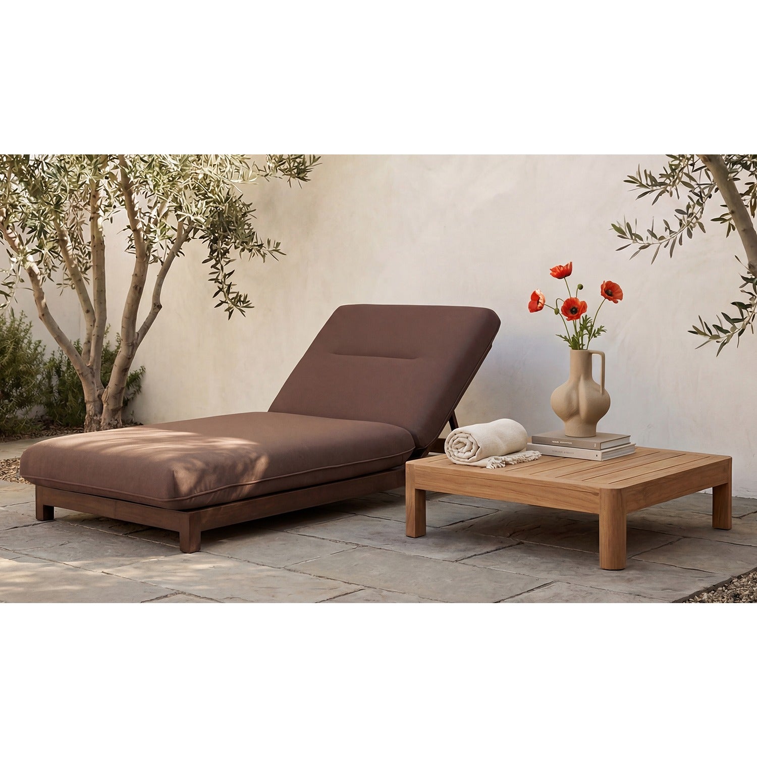 Alfie Outdoor Adjustable Lounge Chair