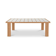 Allegra Outdoor Dining Table Natural